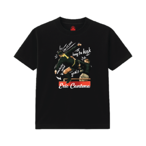 เสื้อยืดลาย Eric Cantona kung fu kick